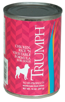 14 Oz Triumph Canned Dog Food - Chicken/Rice/Vegetable