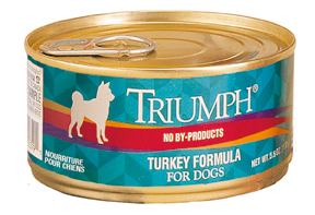 5.5 Oz Triumph Canned Dog Food - Turkey