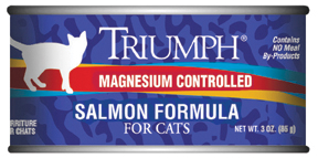 Triumph Low Magnesium Cat Food-Salmon      3oz