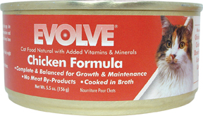Evolve Chicken For Cats 5.5oz