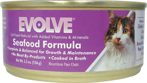 Evolve Seafood  for  Cats 5.5oz