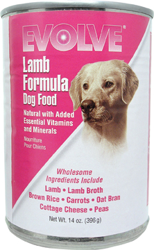 14 Oz Evolve Lamb Can Dog Food.