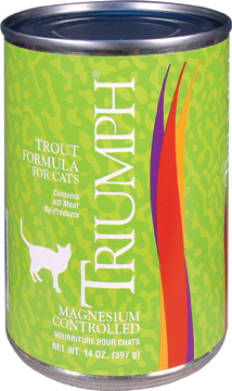 Triumph Trout Cat Food   14oz