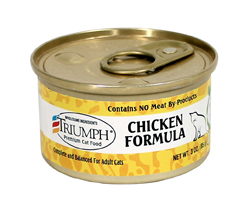 TRIUMPH CANNED CAT FOOD