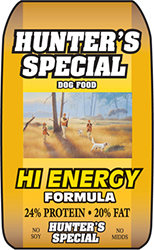 HUNTERS SPECIAL HI ENERGY DOG FOOD