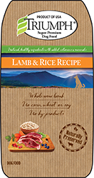 TRIUMPH LAMB AND RICE DRY DOG FOOD