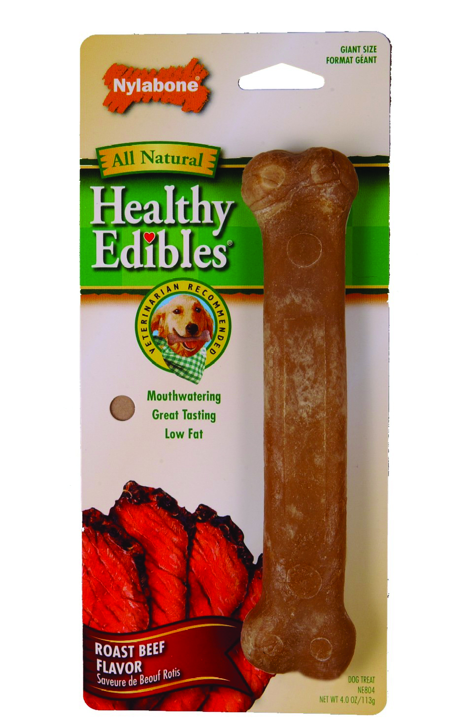 Edible Beef Bone - Giant
