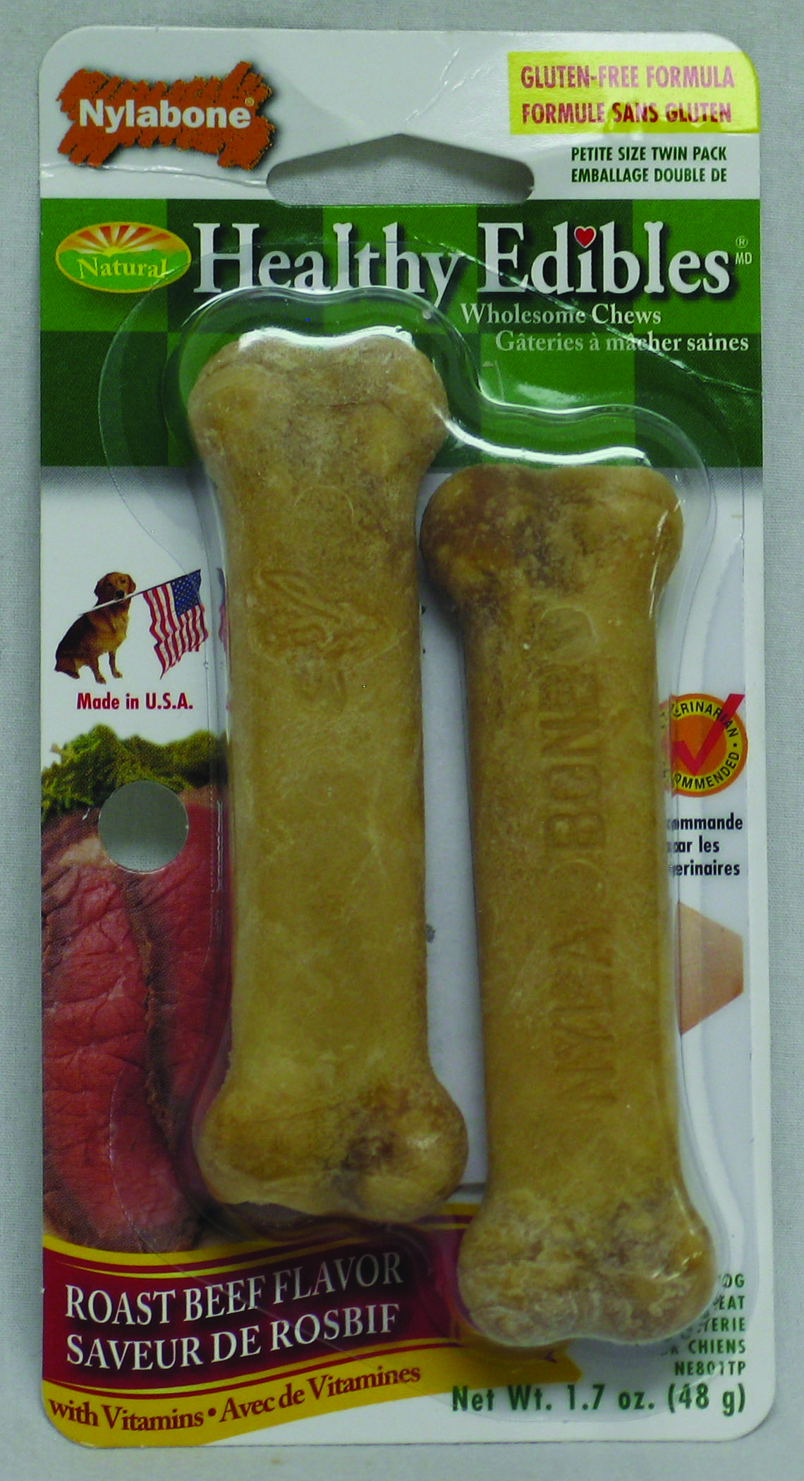 Edible Beef Bone - 2/Pk. - Petite