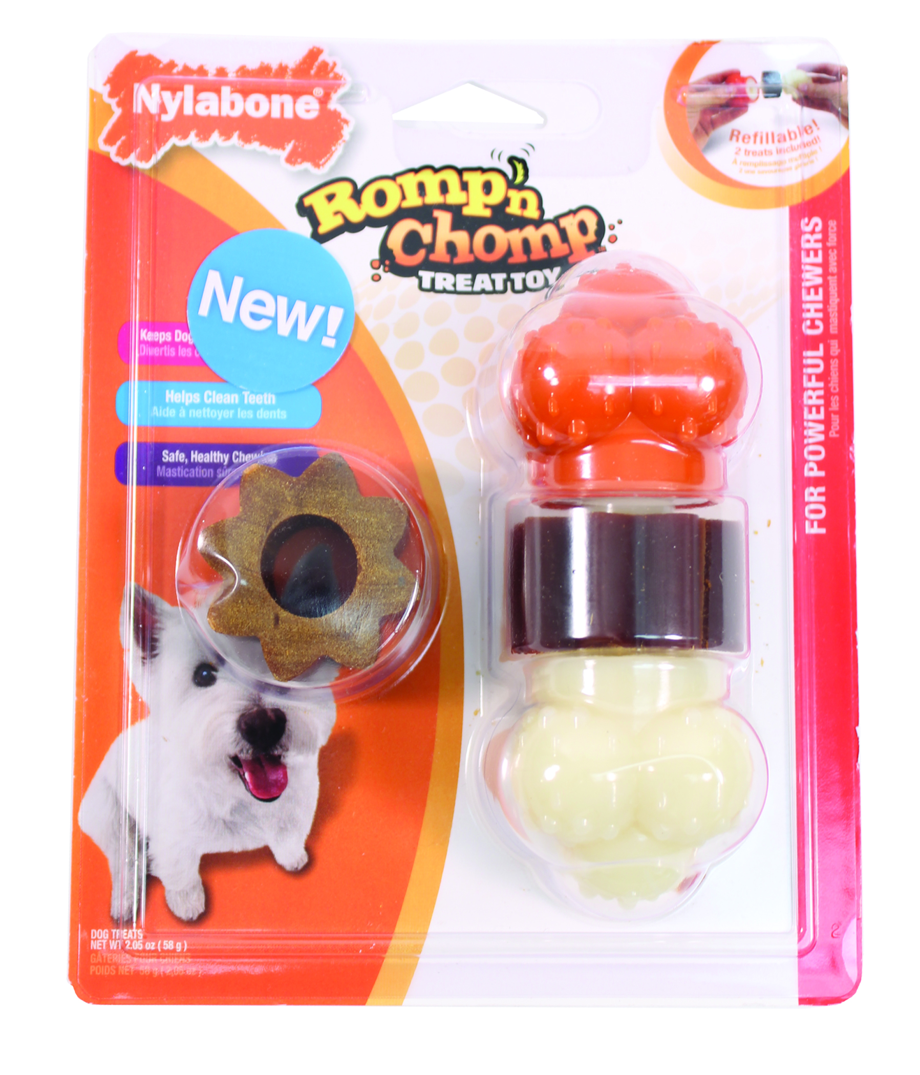 ROMP-N-CHOMP SHISH KA BONE DOG CHEW