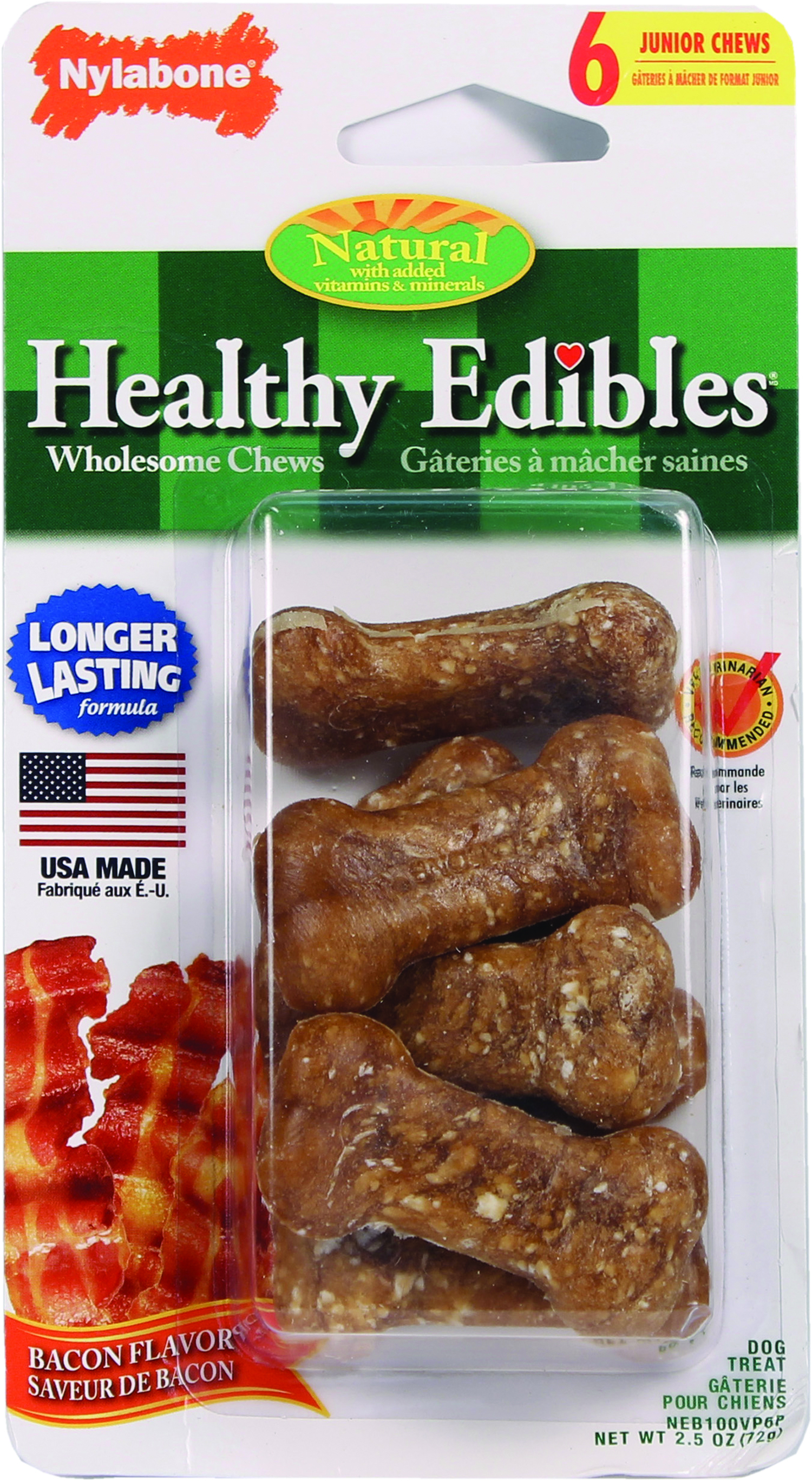 HEALTHY EDIBLES JUNIOR BONE BLISTER PACK