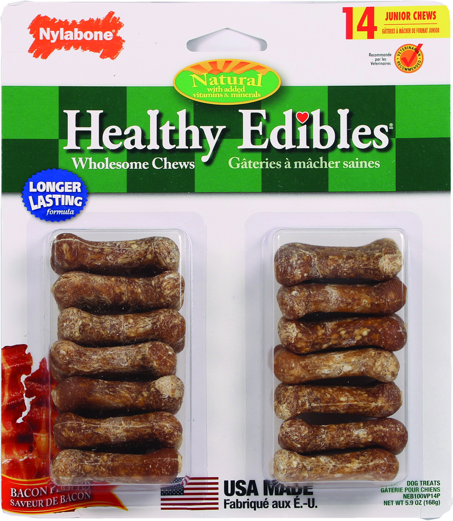 HEALTHY EDIBLES JUNIOR BONE BLISTER PACK