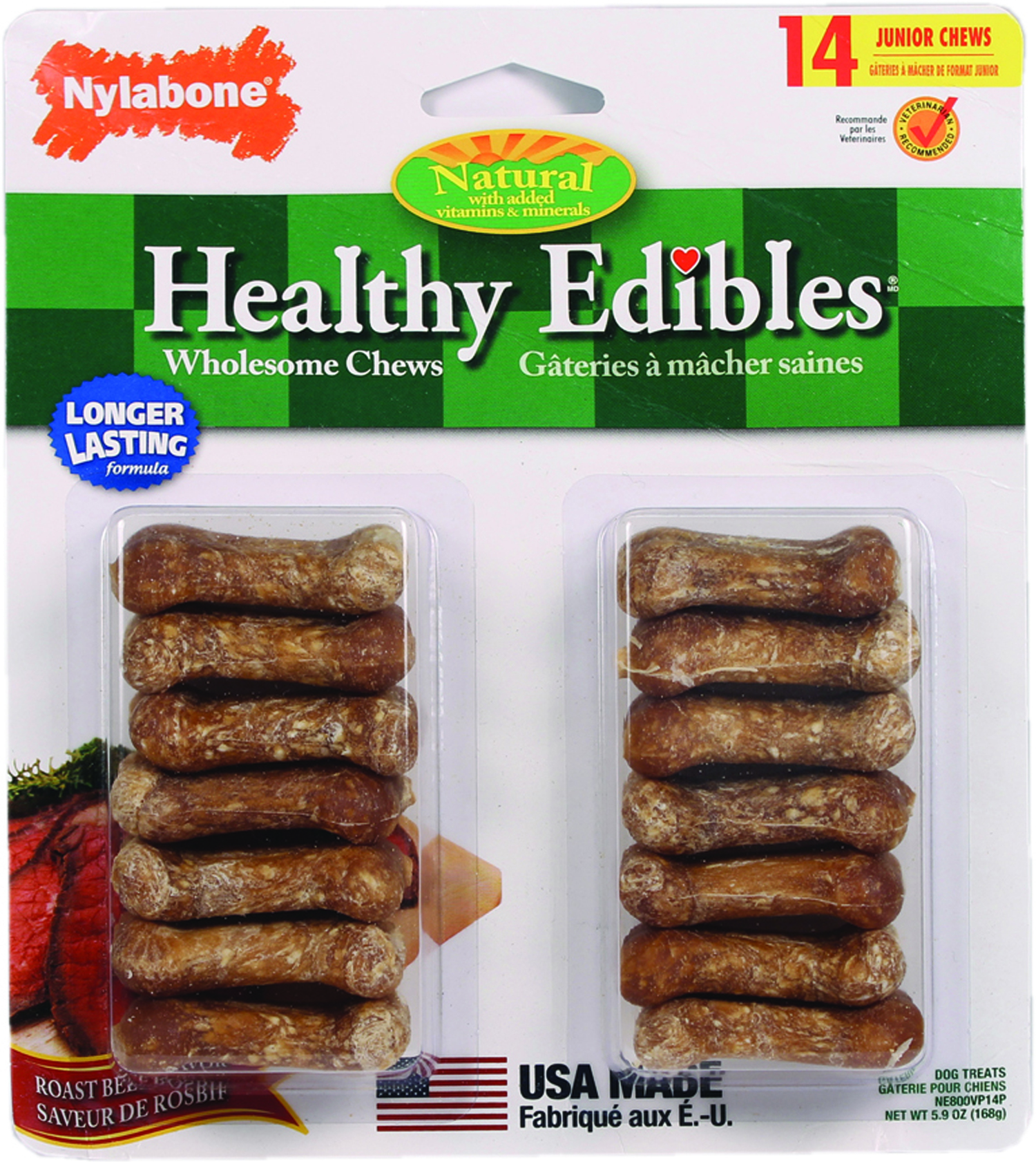 HEALTHY EDIBLES JUNIOR BONE BLISTER PACK