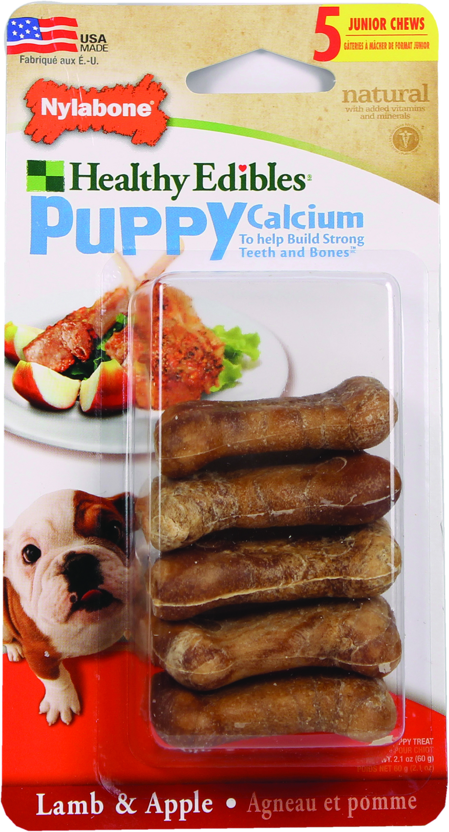 HEALTHY EDIBLES PUPPY JUNIOR BONE BLISTER PACK