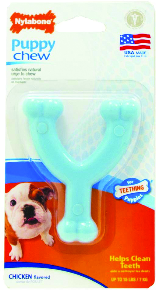 PUPPY CHEW WISHBONE FOR TEETHING PUPPIES