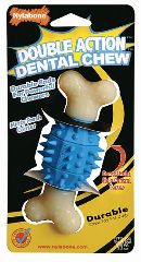 Double Action Dog Dental Chew - Ball w/Bristles