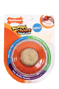 ROMP-N-CHOMP ROLLER DOG TREAT AND TOY