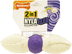 2-IN-1 NYLAFLEX PROPELLER DOG TOY