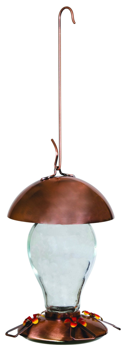 COPPER TOP HUMMINGBIRD FEEDER