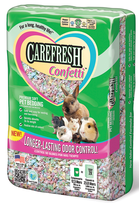 CAREFRESH CONFETTI PREMIUM SOFT BEDDING