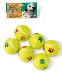 Dog Toy Classics Tennis Ball - 6/Pk.