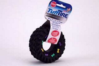 3.5" Vinyl Tire With Squeaker