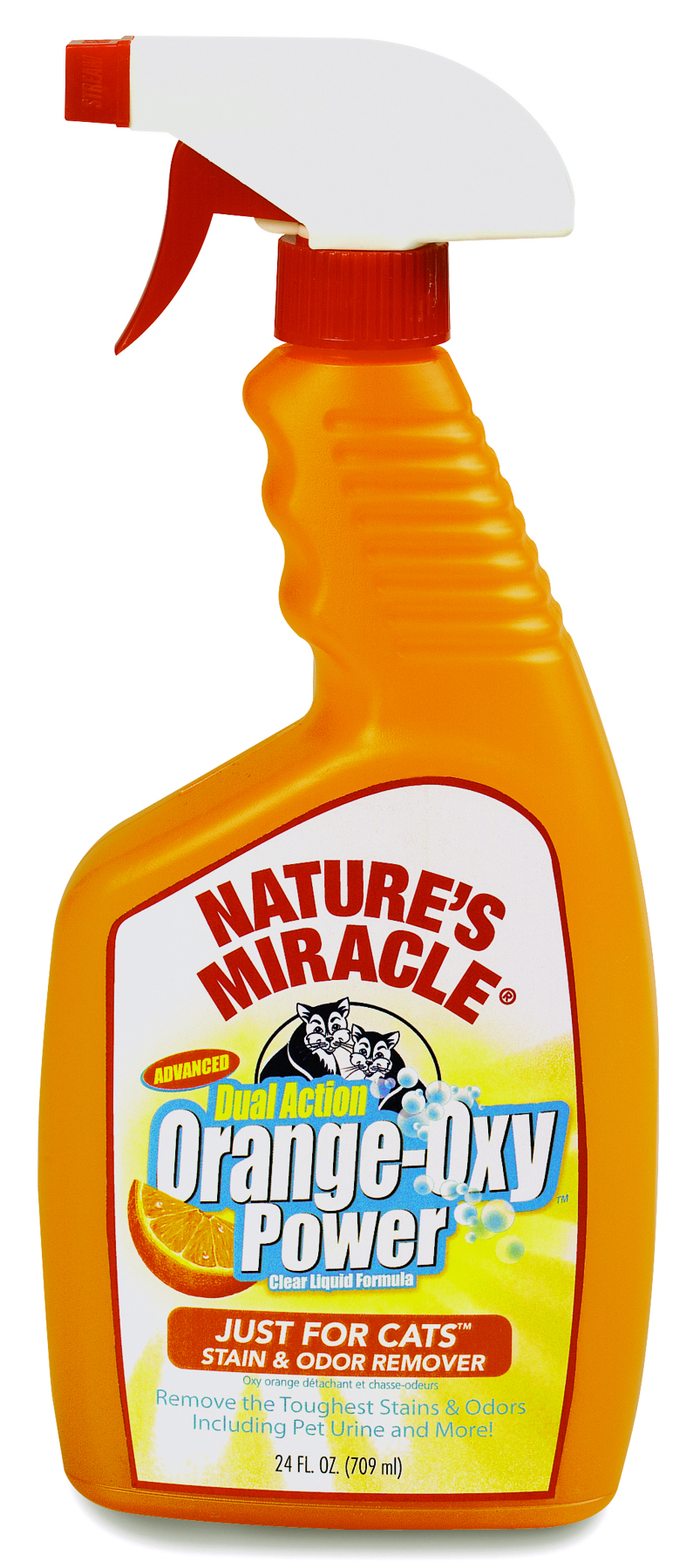 JUST FOR CATS ORANGE-OXY STAIN & ODOR REMOVER