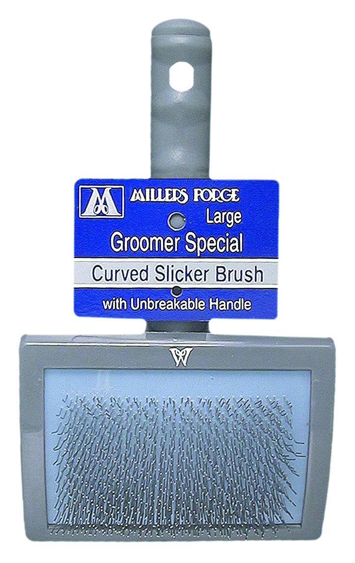 Large Curved Slicker Brush