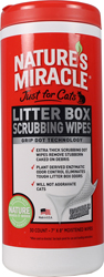 NATURE S MIRACLE JUST FOR CATS LITTER BOX WIPES