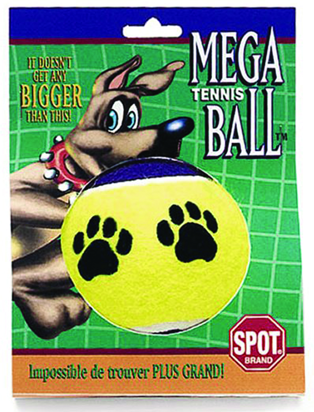 Jumbo tennis ball - 4 in dog toy