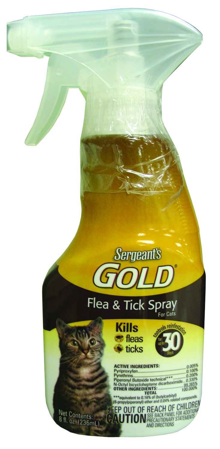 GOLD FLEA & TICK SPRAY FOR CATS