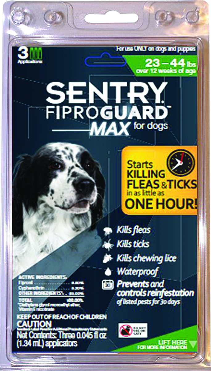 SENTRY FIPROGUARD MAX FOR DOGS