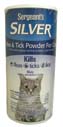 SILVER FLEA & TICK POWDER CAT