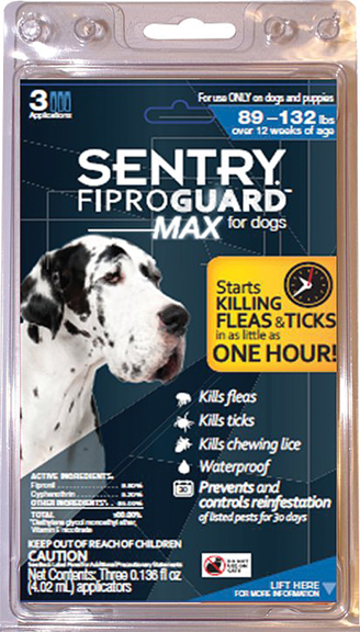 SENTRY FIPROGUARD MAX FOR DOGS