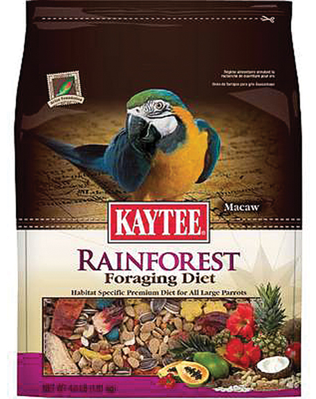 FORAGING DIET RAINFOREST - MACAW