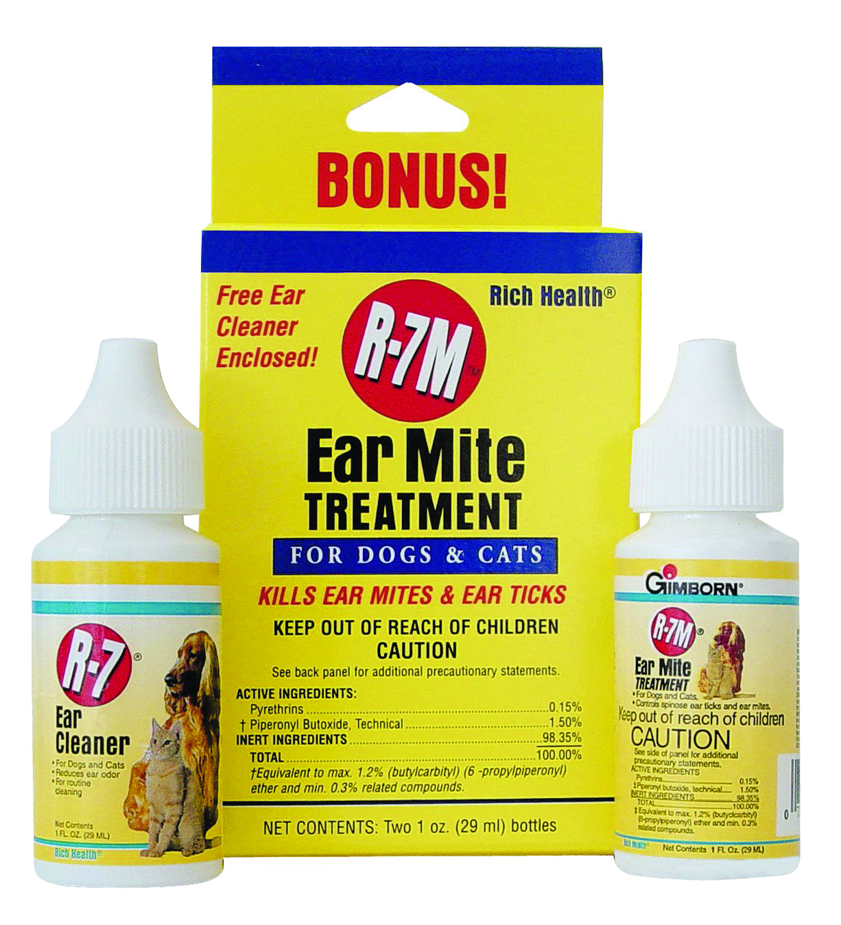 R-7M EAR MITE TREATMENT