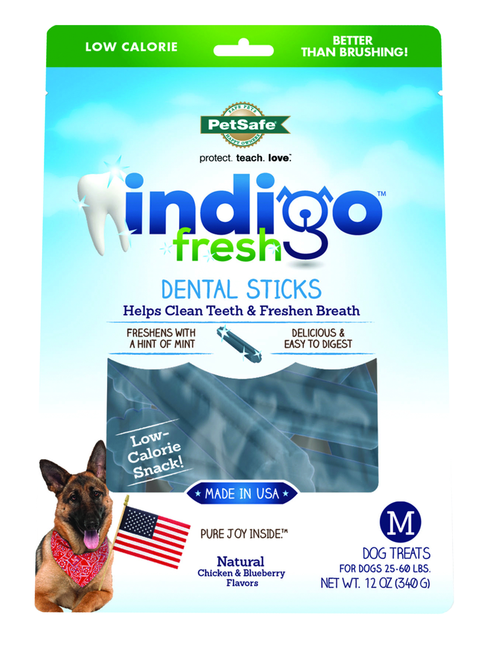 INDIGO FRESH STICKS DOG TREAT