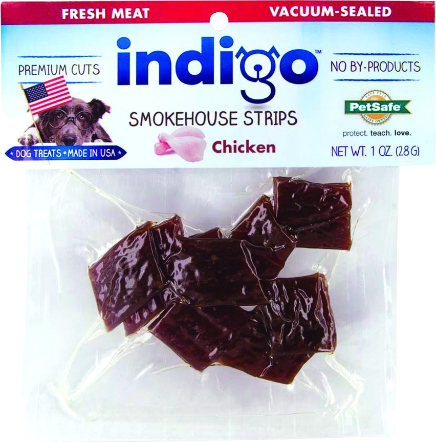 INDIGO SMOKEHOUSE STRIPS DOG TREAT