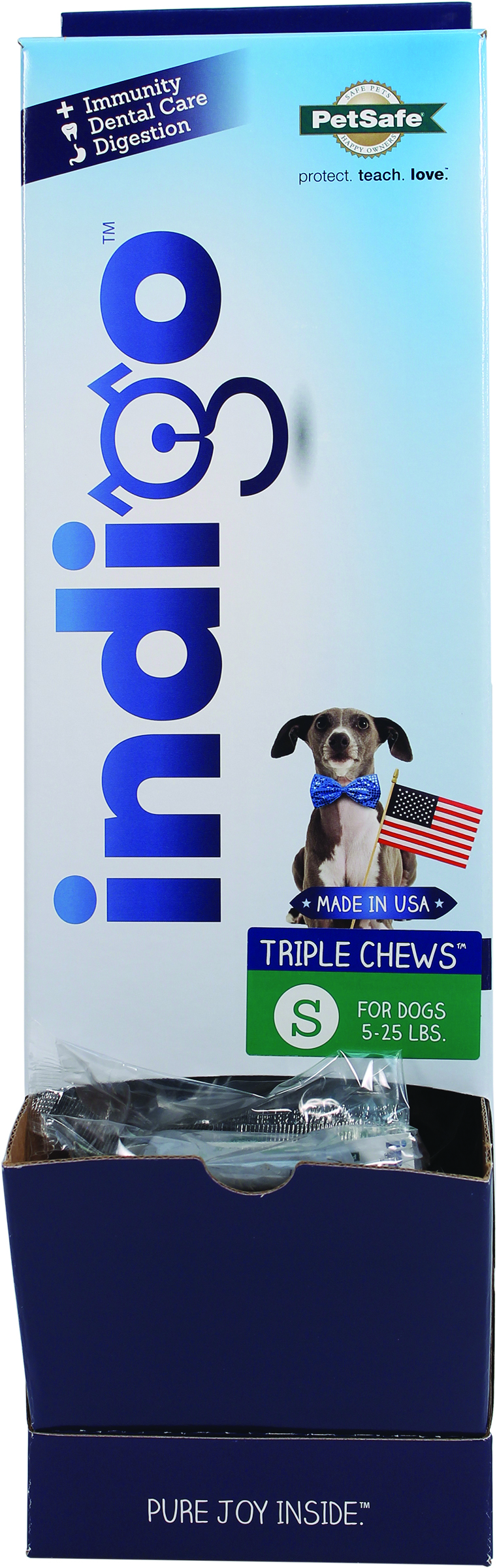 INDIGO TRIPLE CHEWS TREAT DISPLAY