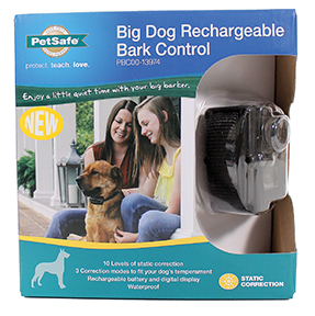 BIG DOG RECHARGEABLE BARK CONTROL