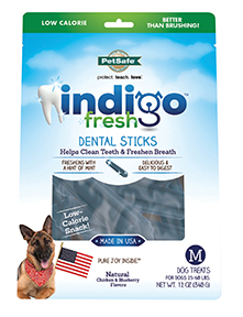 INDIGO FRESH STICKS DOG TREAT