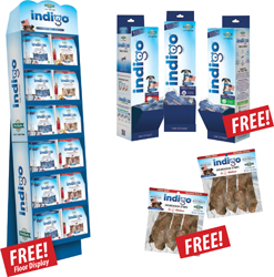 INDIGO SMOKEHOUSE STRIPS & TRIPLE CHEWS DOG TREATS