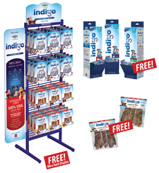 INDIGO SMOKEHOUSE STRIPS & TRIPLE CHEWS DOG TREATS