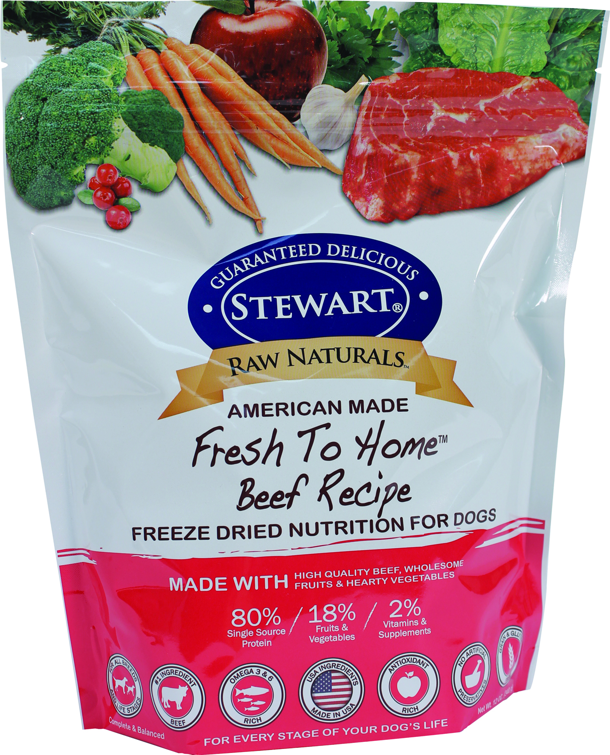RAW NATURALS FREEZE DRIED DOG FOOD