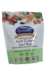 RAW NATURALS FREEZE DRIED DOG FOOD