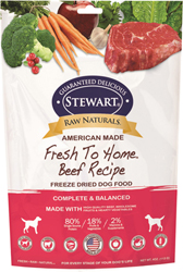 RAW NATURALS FREEZE DRIED DOG FOOD