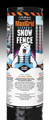 Maxigrid Snow Fence 4' x 50'