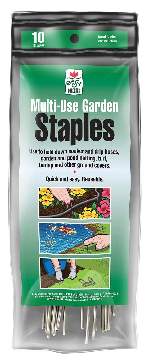 MULTI-USE GARDEN STAPLES