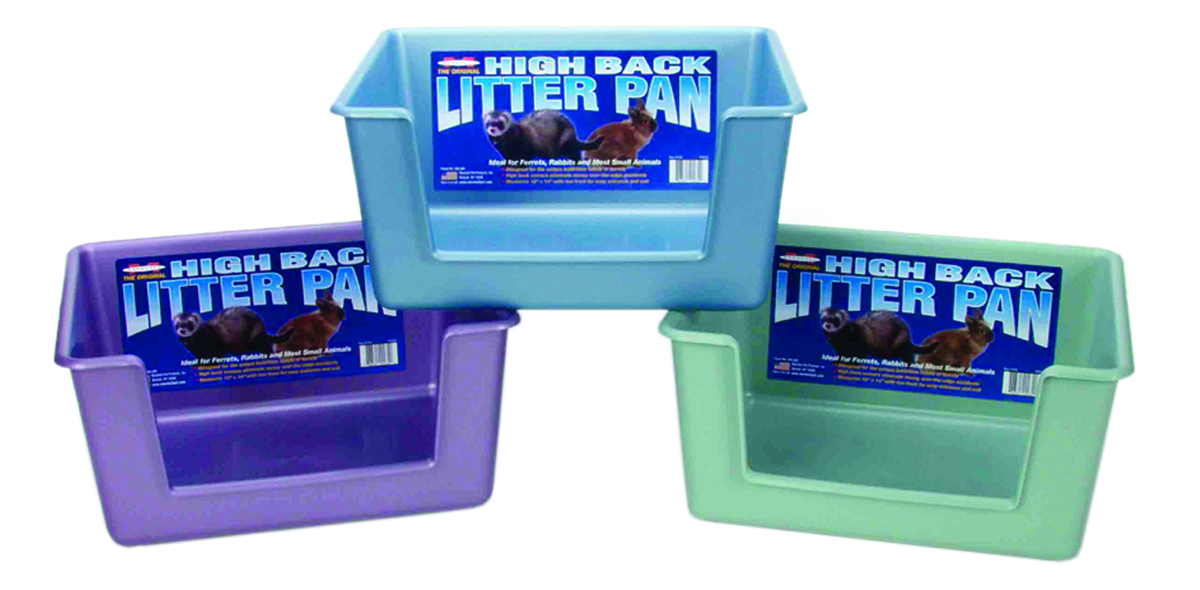 Ferret Hiback Litter Pan