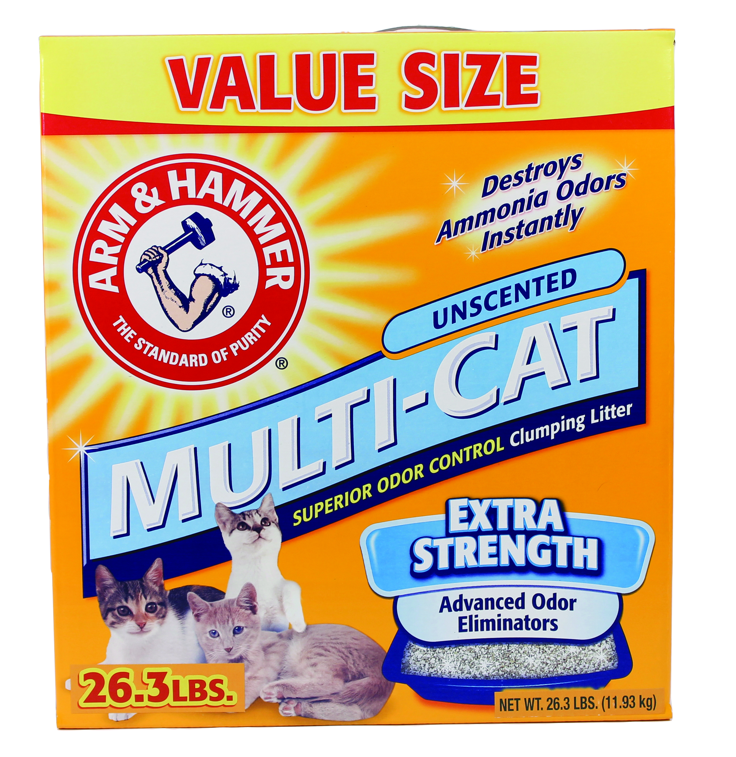 ARM & HAMMER MULTI-CAT UNSCENTED LITTER