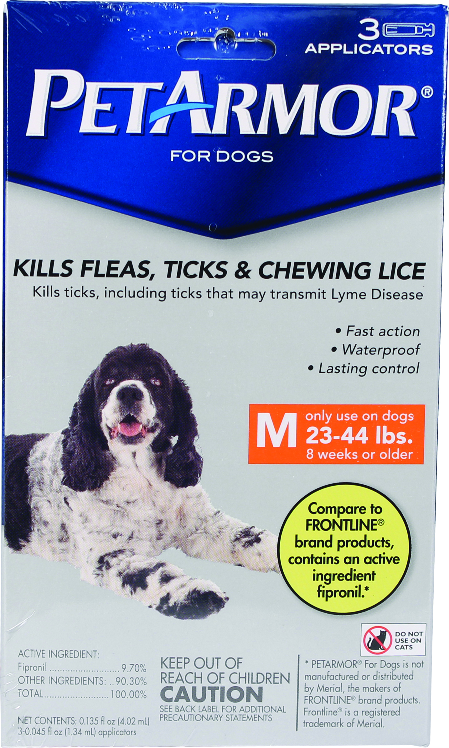 PET ARMOR FLEA & TICK TOPICAL FOR DOGS